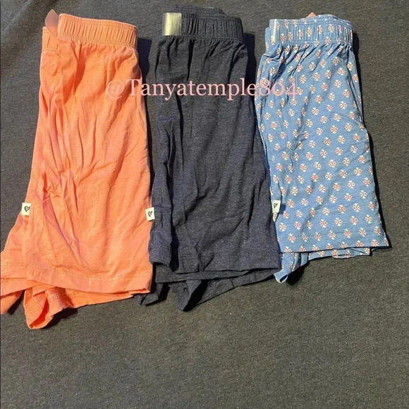 Jane and Bleecker 3 pk sleep shorts Large - Picture 3 of 12